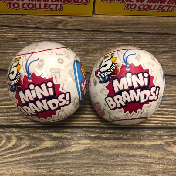 5 Surprise Mini Brands Lot of 2 In Hand - Picture 2 of 2